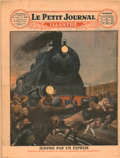 Surpris Par Un Express, 1929 von Unbekannt