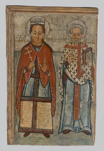 Heilige Paraskeva und Heiliger Nikolaus von Unbekannt