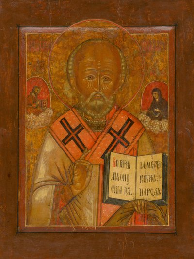 Heiliger Nikolaus der Wundertäter von Unbekannt