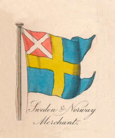 Schweden- und Norwegen-Händler, 1838 von Unbekannt
