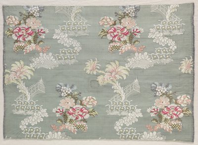 Taft, Brokat, ca. 1750 von Unbekannt