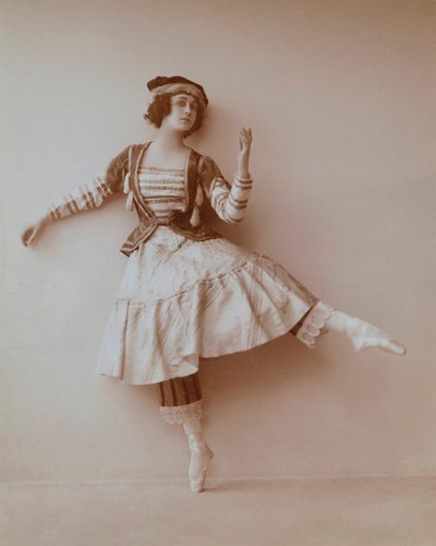 Tamara Karsavina, russische Ballerina, 1911 von Unbekannt