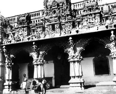 Tempel, Singapur, 1900 von Unbekannt