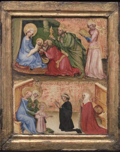 Die Anbetung der Heiligen Drei Könige, ca. 1424 von Unbekannt