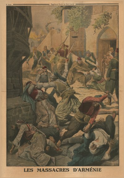 Die armenischen Massaker, 1915 von Unbekannt