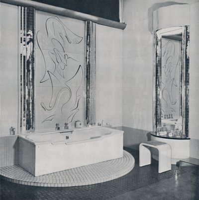 Das Badezimmer, 1940 von Unbekannt
