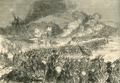 Die Schlacht von Blenheim von Unbekannt