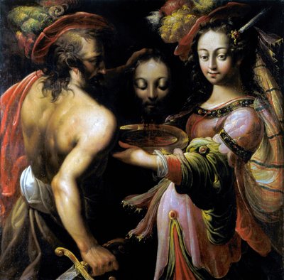 Die Enthauptung Johannes des Täufers von Unbekannt
