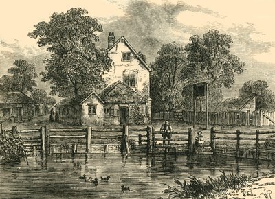 The Brill, Somers Town, im Jahr 1780, ca. 1876 von Unbekannt