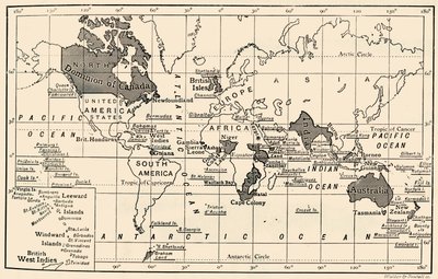 Das Britische Empire, 1897 von Unbekannt