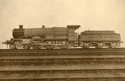 Die Caerphilly Castle 4-6-0, Great Western Railway, 1930 von Unbekannt
