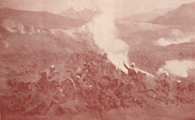 Der Kavallerieangriff bei Balaklawa, 1854 1909 von Unbekannt