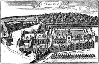 Das Charterhouse Hospital, London, 1775, 1893 von Unbekannt