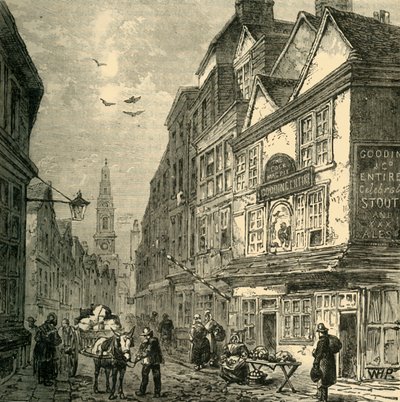 Der Hahn und die Elster, Drury Lane, 1881 von Unbekannt
