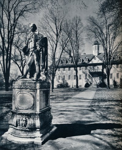 Das College of William and Mary, ca. 1938 von Unbekannt