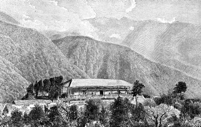 Die Cussillani Hacienda, Yungas, Bolivien, 1895 von Unbekannt