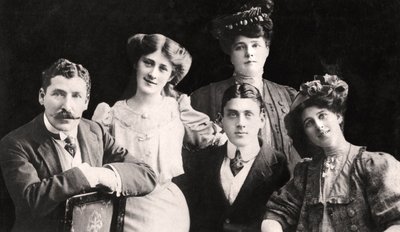 Die Familie Dare, frühes 20. Jahrhundert von Unbekannt
