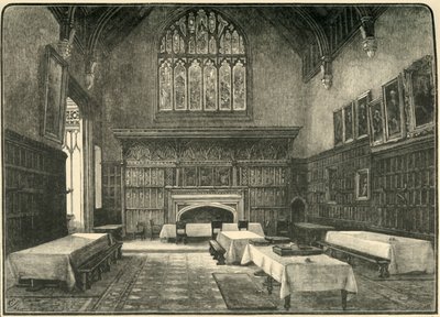 Der Speisesaal, 1898 von Unbekannt
