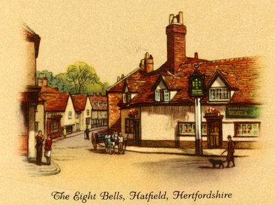 Die Acht Glocken, Hatfield, Hertfordshire von Unbekannt