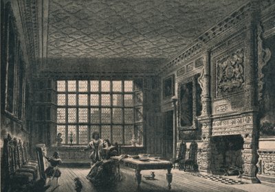 Der elisabethanische Raum, Coombe Abbey, Warwickshire, 1915 von Unbekannt