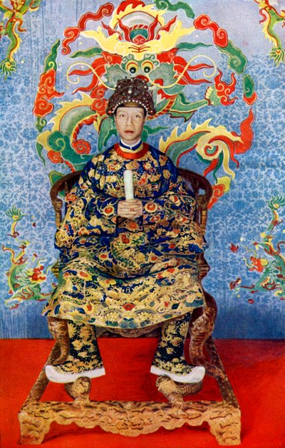 Der Kaiser von Annam, Vietnam von Unbekannt