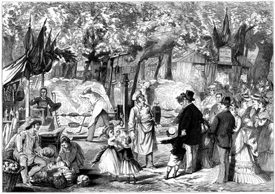 Das Fest der Loges, St-Germain-en-Laye, Frankreich von Unbekannt