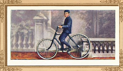 Das erste Fahrrad mit Luftreifen, 1939 von Unbekannt