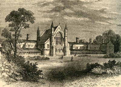 Die Fischhändler-Almshäuser, Wandsworth, um 1878 von Unbekannt