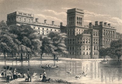 Das Außenministerium, Westminster, London, ca. 1850 1878 von Unbekannt