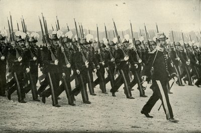 Der französische Offizier in der Ausbildung, 1919 von Unbekannt