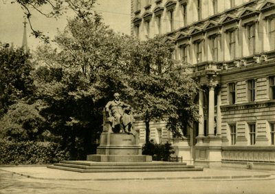 Das Goethe-Denkmal, Wien, Österreich, um 1935 von Unbekannt