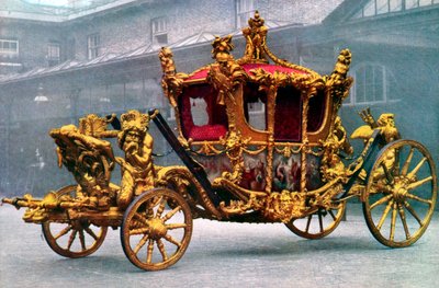 Die goldene Staatskutsche, 1762, 1937 von Unbekannt