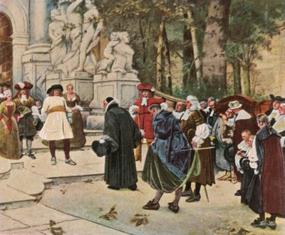 Der Große Kurfürst empfängt Einwanderer, 1936 von Unbekannt