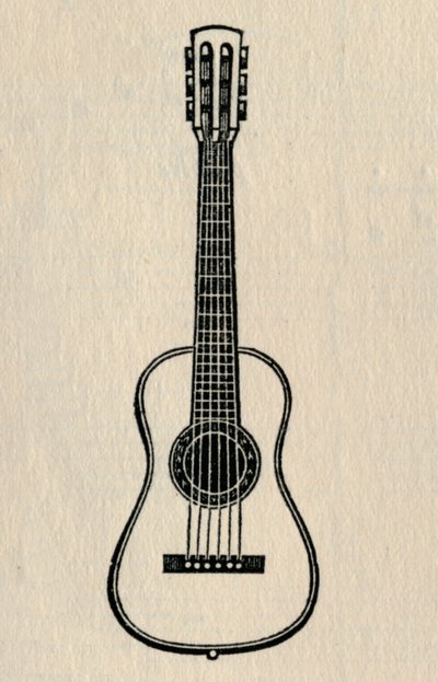 Die Gitarre von Unbekannt