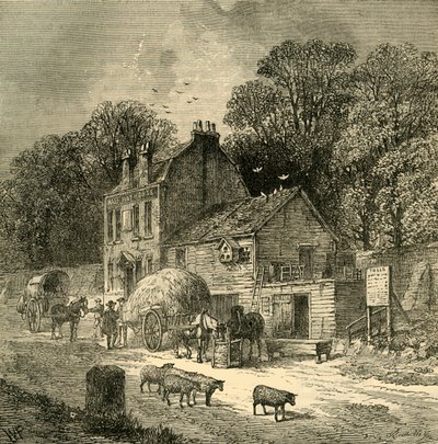 Das Halbwegshaus, Kensington, 1850, ca. 1876 von Unbekannt