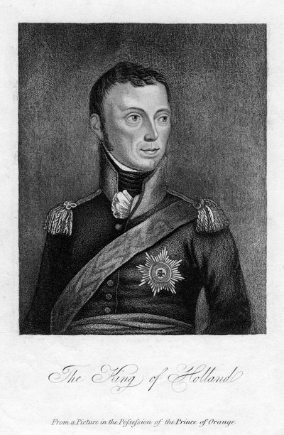 Der König von Holland, 19. Jahrhundert von Unbekannt