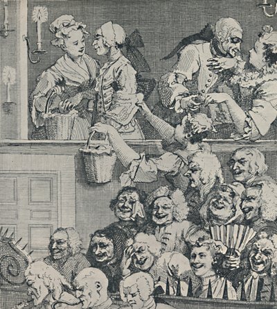 Das lachende Publikum von Unbekannt