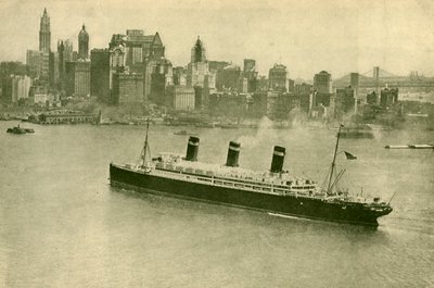 Der Leviathan in New York, ca. 1930 von Unbekannt