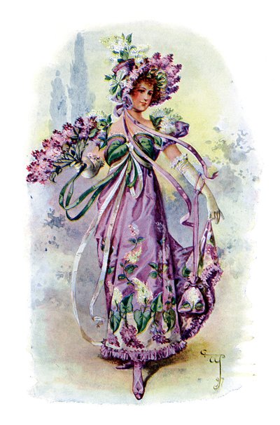 Der Flieder, 1899 von Unbekannt