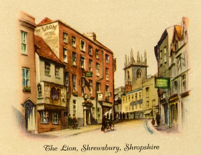 Der Löwe, Shrewsbury, Shropshire, 1936 von Unbekannt