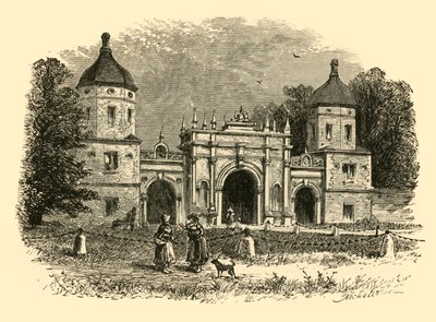 Die Lodge, Burghley Park von Unbekannt