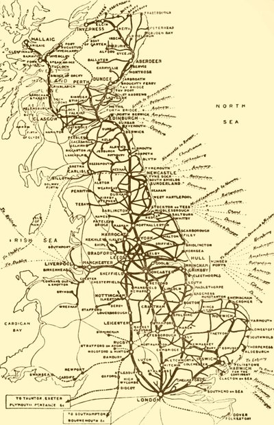 Die London and North Eastern Railway, 1930 von Unbekannt