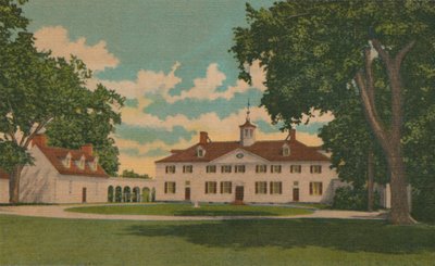 Das Herrenhaus und der Hof, 1946 von Unbekannt