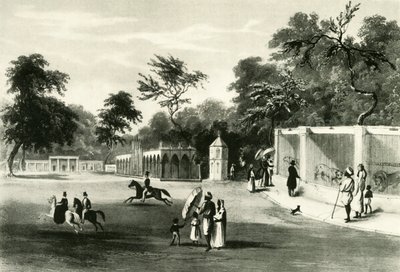 Die Menagerie im Barrackpore Park, 1820, 1925 von Unbekannt