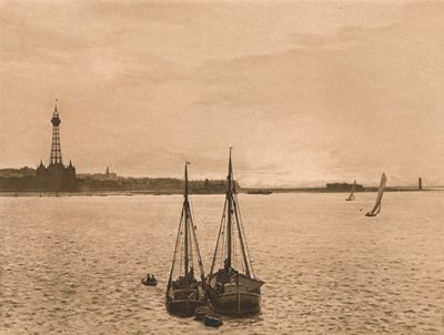 Der Mersey bei New Brighton, 1902 von Unbekannt