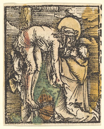 Das Wunder des heiligen Bernhard, Kopie, nach 1512 von Unbekannt