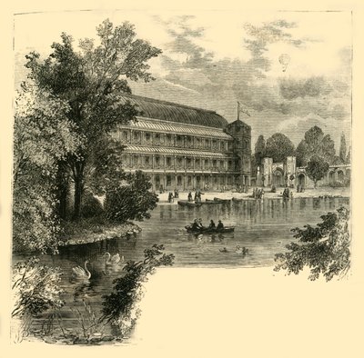 Der Musiksaal, Surrey Gardens, ca. 1878 von Unbekannt