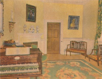 Das Musikzimmer von Unbekannt