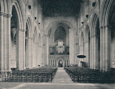 Das Kirchenschiff, Ripon-Kathedrale von Unbekannt