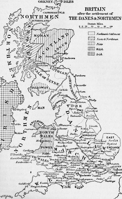 Die Nordmänner in England, 1902 von Unbekannt